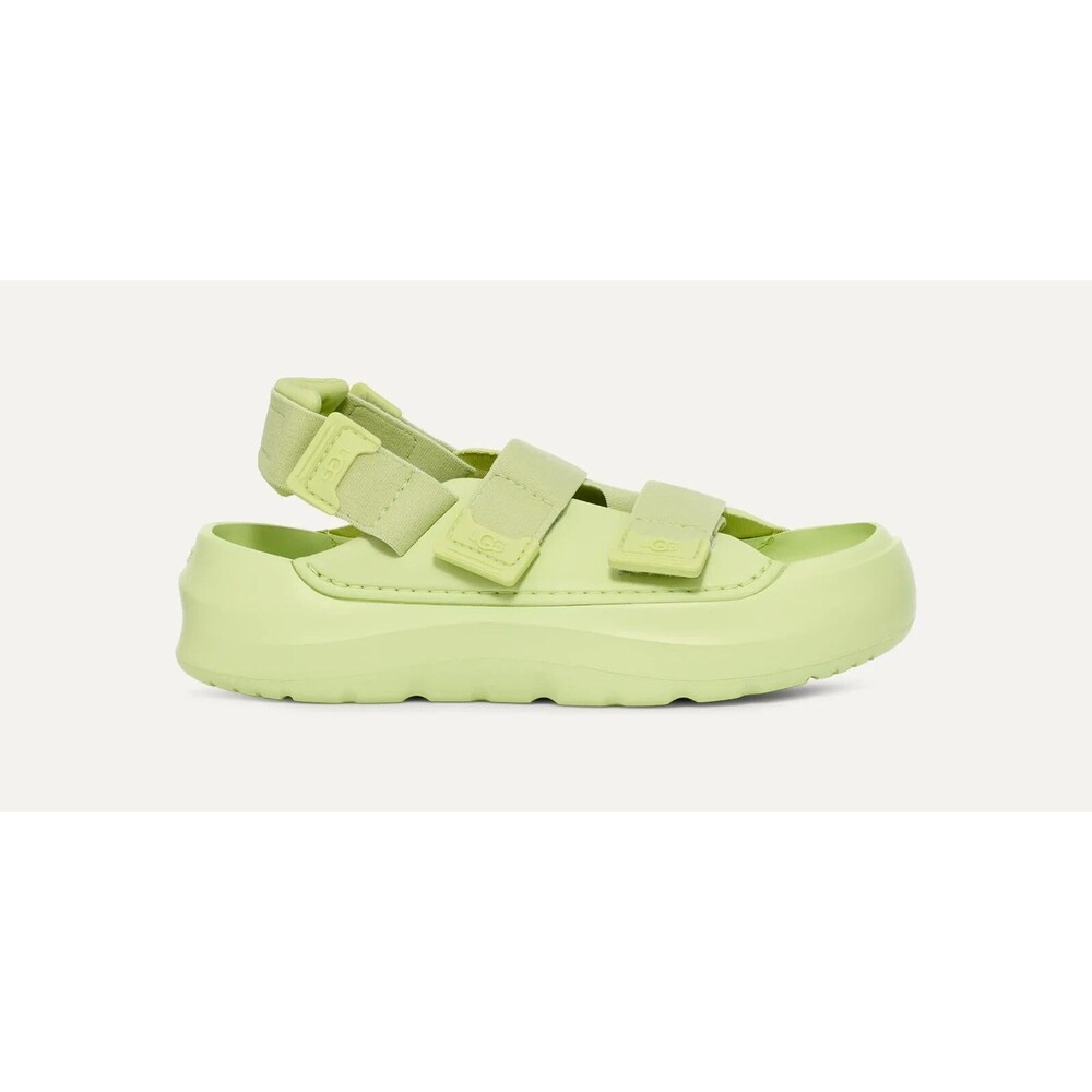 UGG Women Size 7 Caterpillar Stratus Platform Strappy Sport Sandals Green NEW